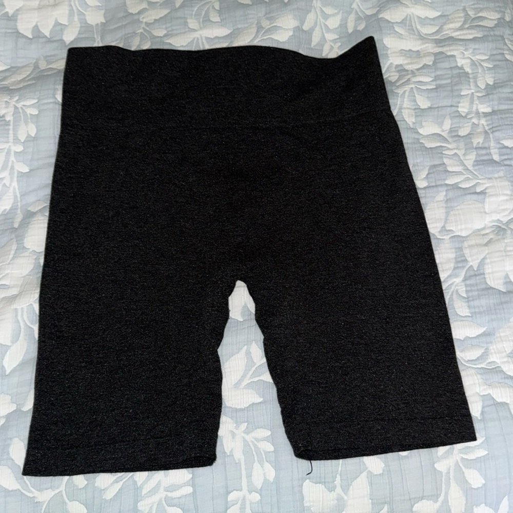 Two pair of maternity bike shorts O/S, fits an L